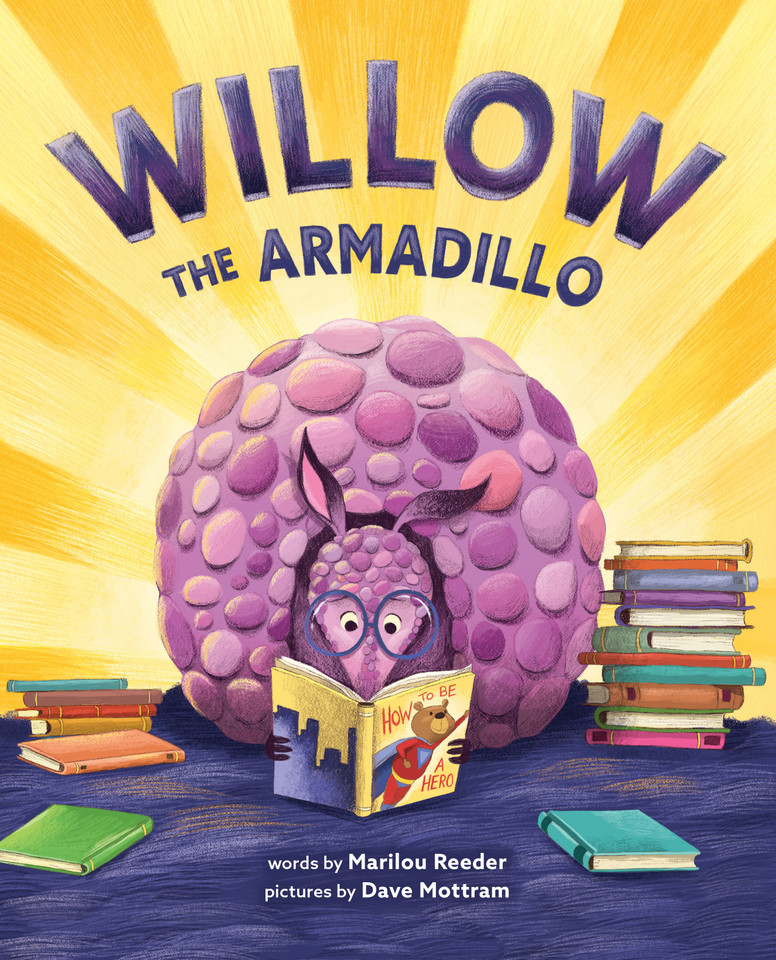 Willow the Armadillo book cover by Marilou Reeder