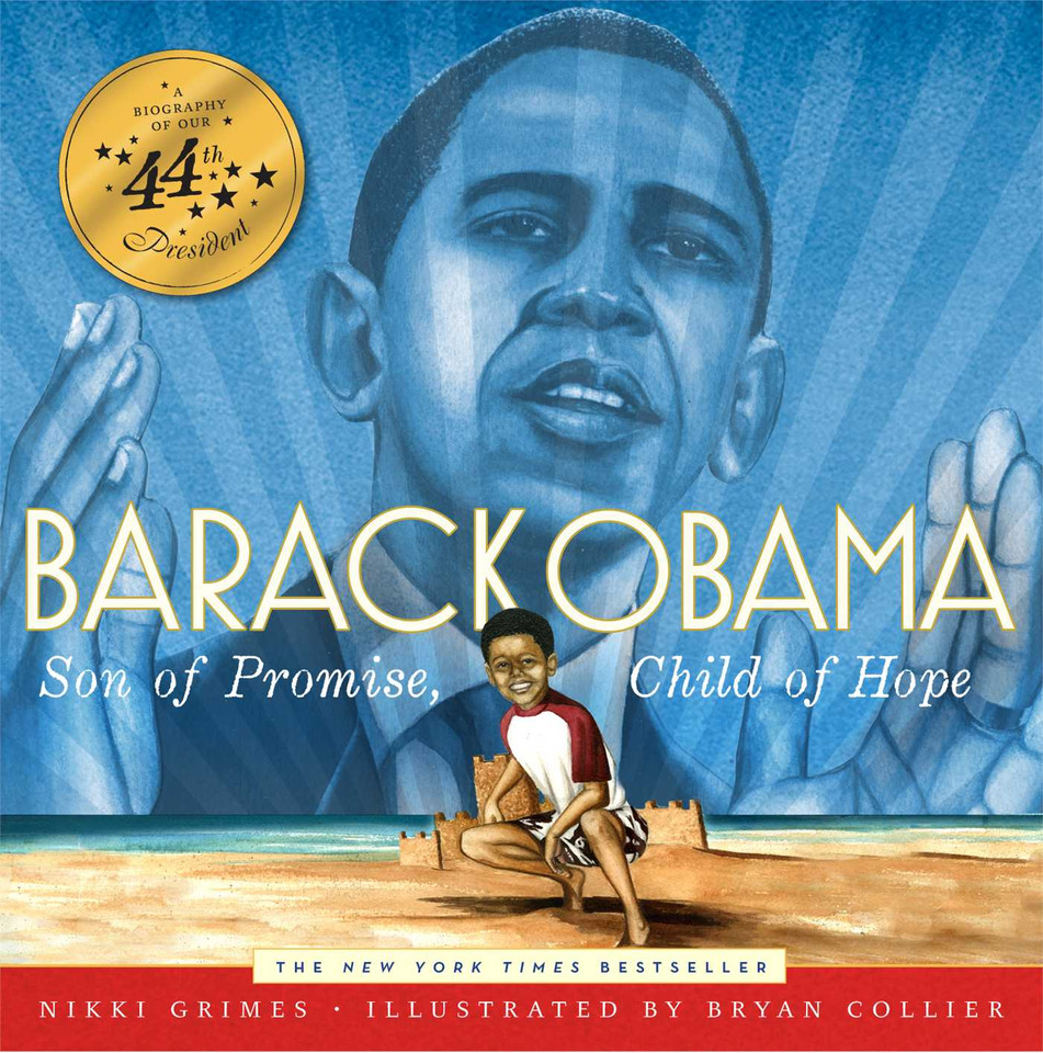 Barack Obama: Son of Promise, Child of Hope book cover by Nikki Grimes
