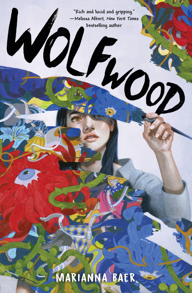 Wolfwood book cover by Marianna Baer