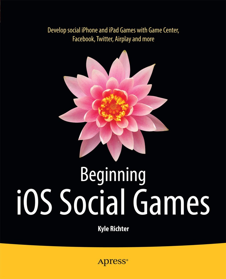Beginning iOS Social Games book cover by Kyle Richter