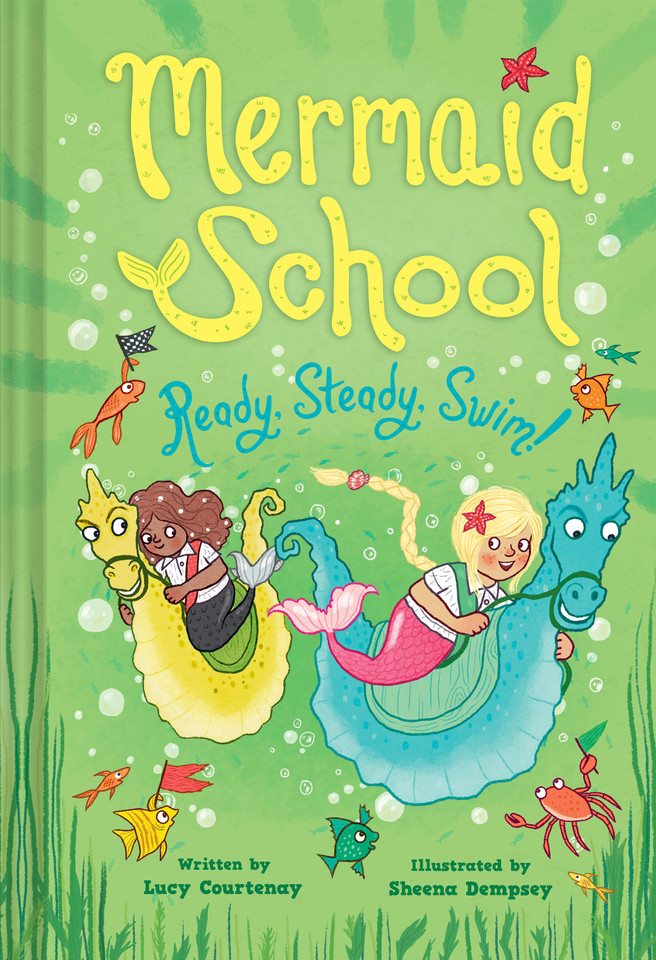 Ready, Steady, Swim! (Mermaid School 3) (Mermaid School) book cover by Lucy Courtenay