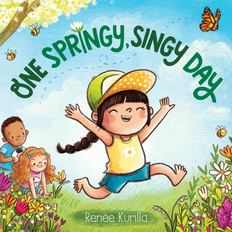 One Springy, Singy Day: A Board Book book cover by Renée Kurilla