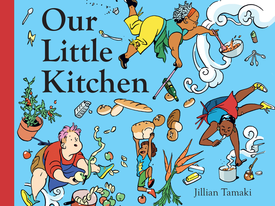 Our Little Kitchen: A Board Book book cover by Jillian Tamaki