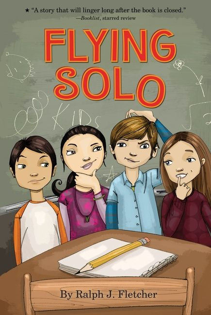 Flying Solo book cover by Ralph Fletcher