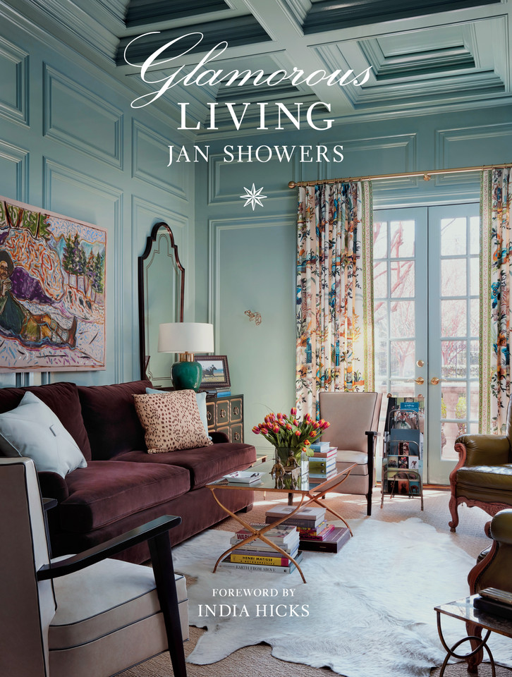 Glamorous Living: Inside America’s Most Luxurious Homes book cover by Jan Showers
