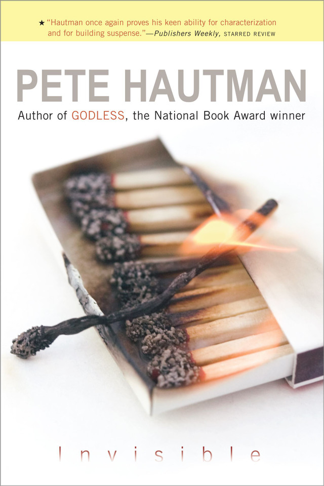 Invisible book cover by Pete Hautman