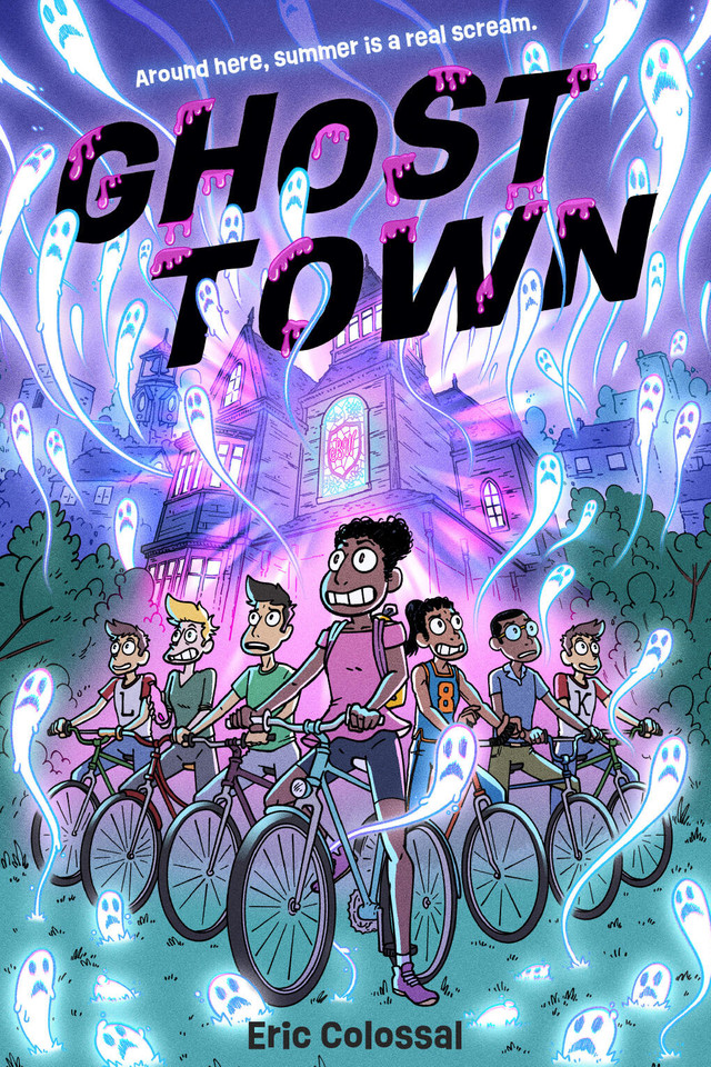 Ghost Town: A Graphic Novel book cover by Eric Colossal