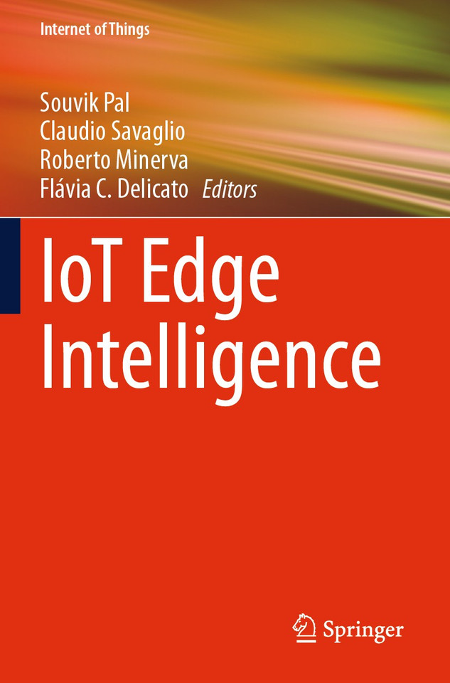 IoT Edge Intelligence (Internet of Things) book cover by 