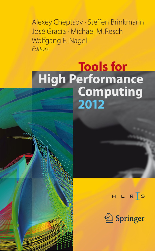 Tools for High Performance Computing 2012 book cover by 