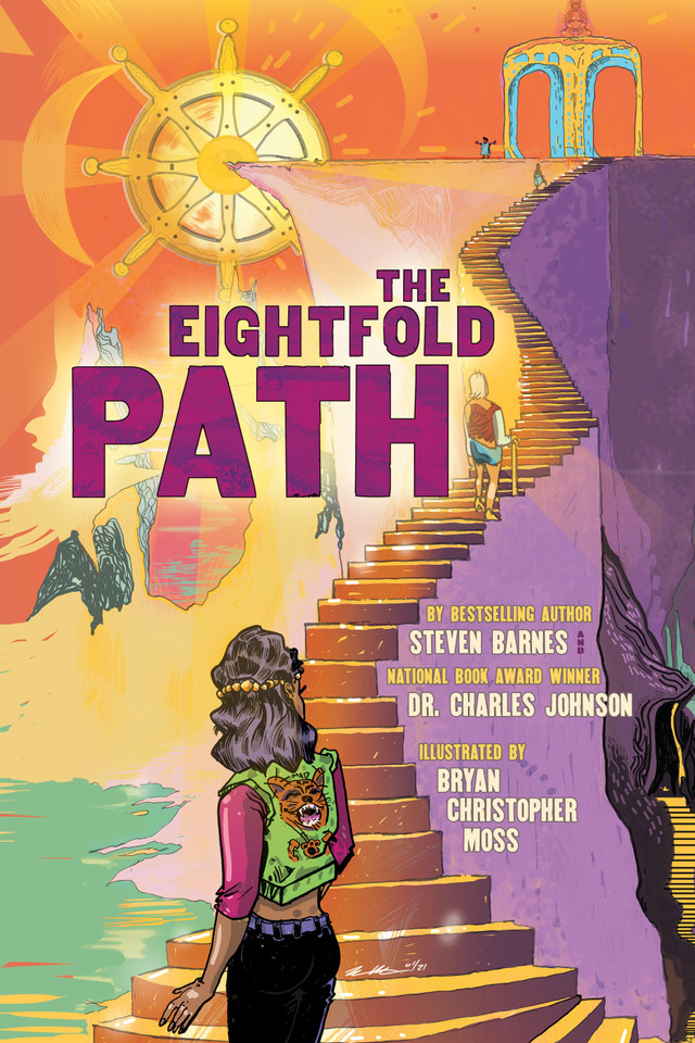 The Eightfold Path: A Graphic Novel Anthology book cover by Steven Barnes, Charles Johnson