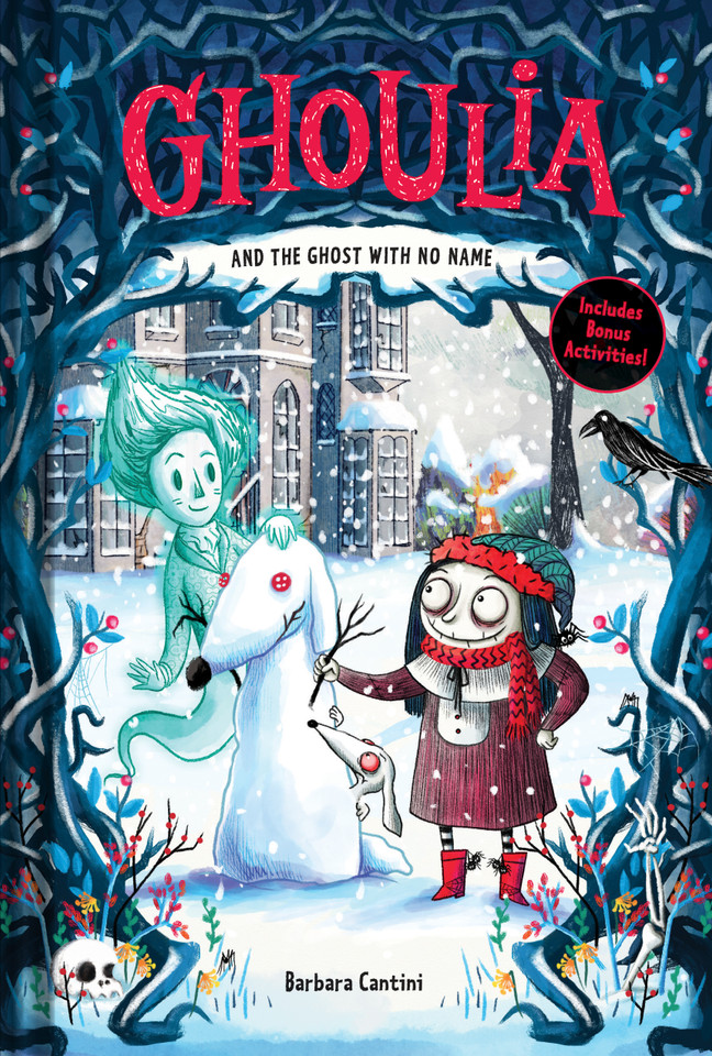 Ghoulia and the Ghost with No Name (Book #3) (Ghoulia) book cover by Barbara Cantini