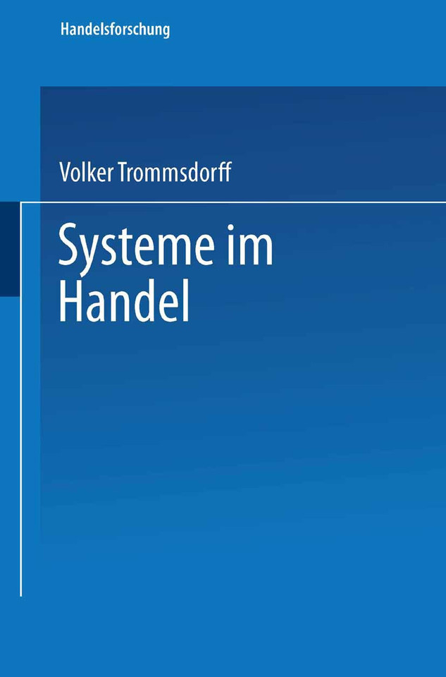 Systeme im Handel book cover by Forschungsstelle Fur Den Handel & it;Berlin&gt: