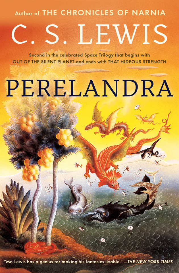 Perelandra (The Space Trilogy) book cover by C.S. Lewis
