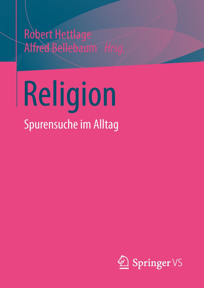 Religion: Spurensuche im Alltag book cover by 