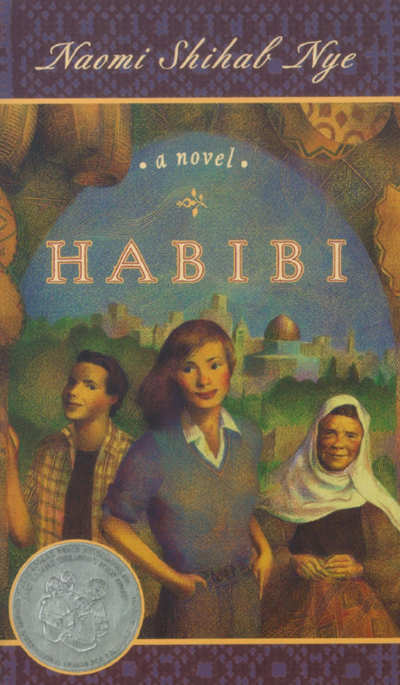 Habibi book cover by Naomi Shihab Nye