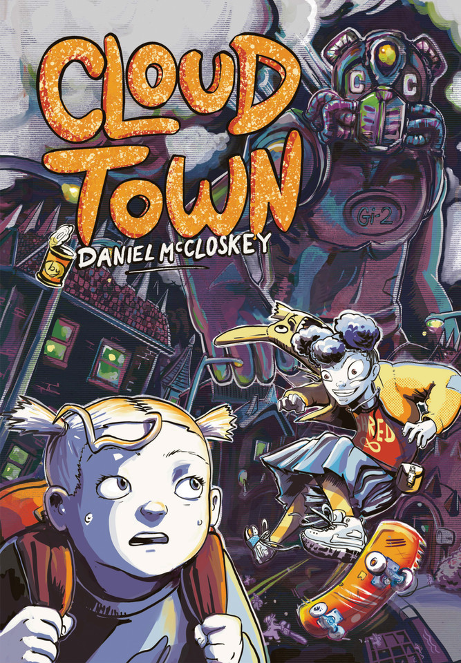 Cloud Town: A Graphic Novel book cover by Daniel McCloskey