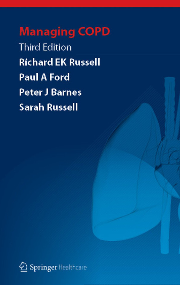 Managing COPD book cover by Richard EK Russell, Paul A Ford, Peter J. Barnes, Sarah Russell