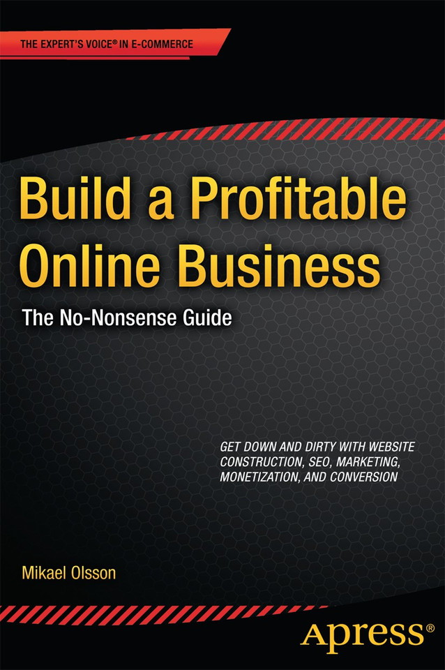 Build a Profitable Online Business: The No-Nonsense Guide book cover by Mikael Olsson