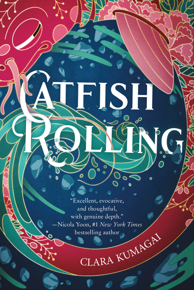Catfish Rolling: A Novel book cover by Clara Kumagai