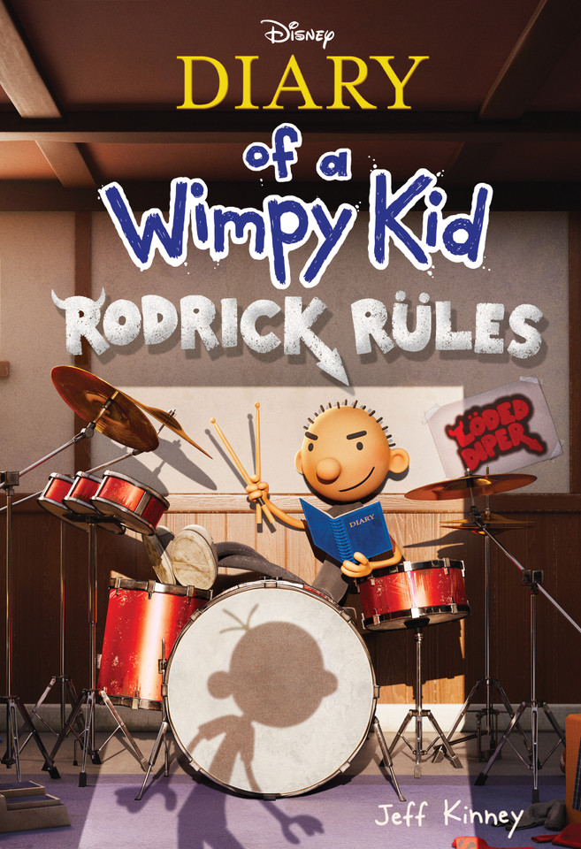 Rodrick Rules (Special Disney+ Cover Edition) (Diary of a Wimpy Kid #2) (Diary of a Wimpy Kid) book cover by Jeff Kinney