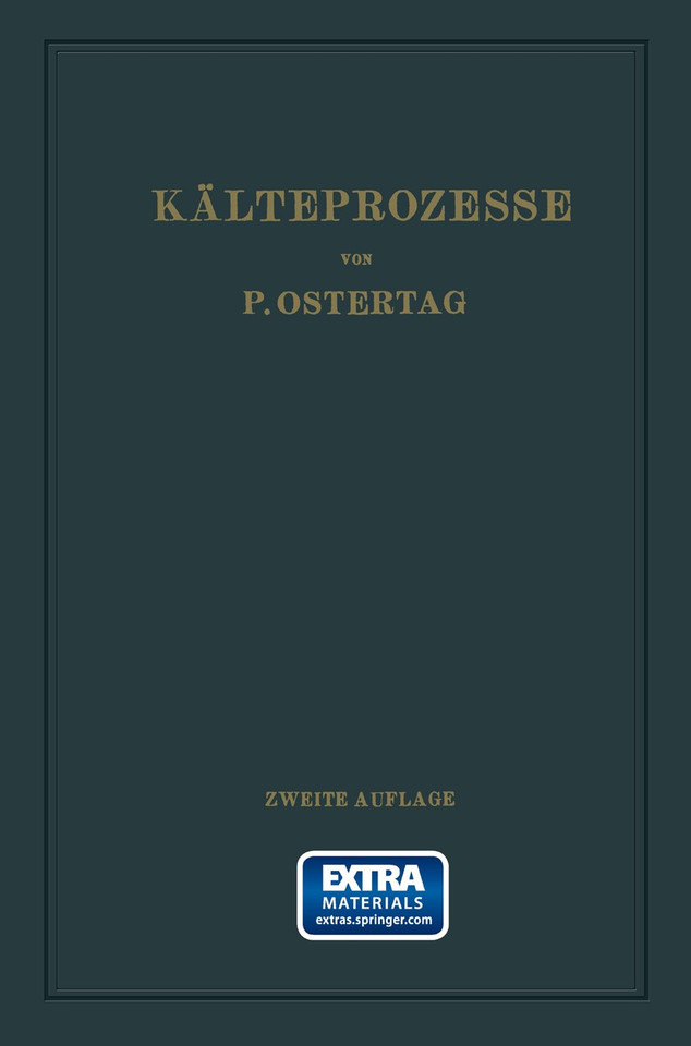 Kälteprozesse: Dargestellt mit Hilfe der Entropietafel book cover by Paul Ostertag