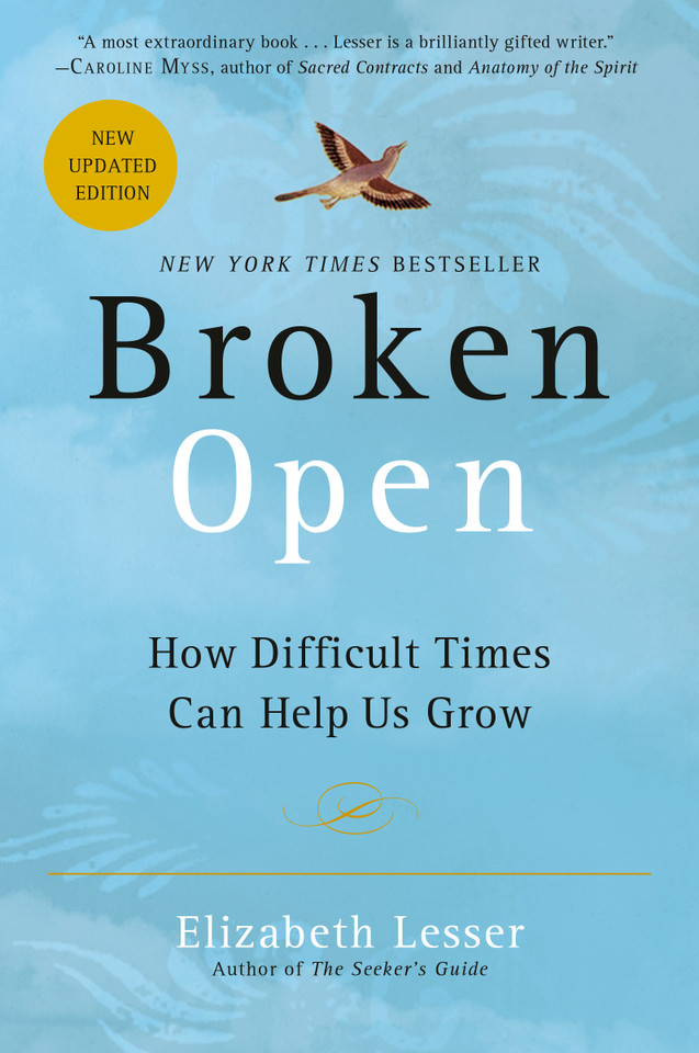 Broken Open: How Difficult Times Can Help Us Grow book cover by Elizabeth Lesser