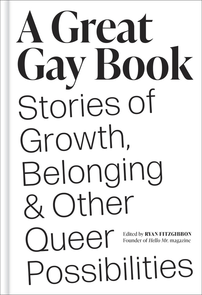 A Great Gay Book: Stories of Growth, Belonging & Other Queer Possibilities book cover by Ryan Fitzgibbon