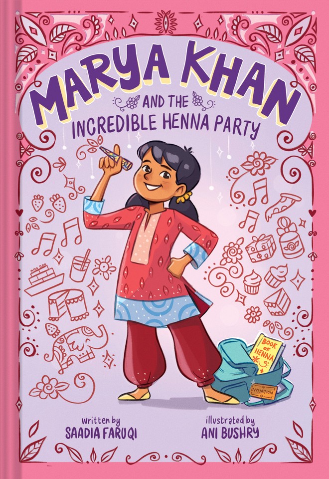 Marya Khan and the Incredible Henna Party (Marya Khan #1) (Marya Khan) book cover by Saadia Faruqi