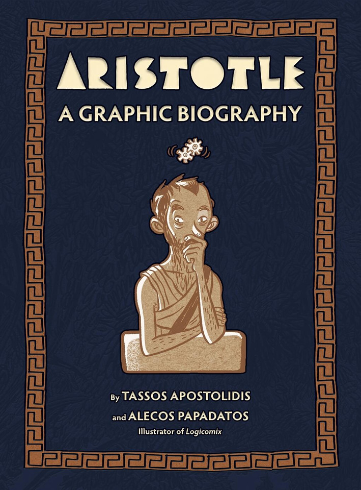 Aristotle: A Graphic Biography book cover by Tassos Apostolidis