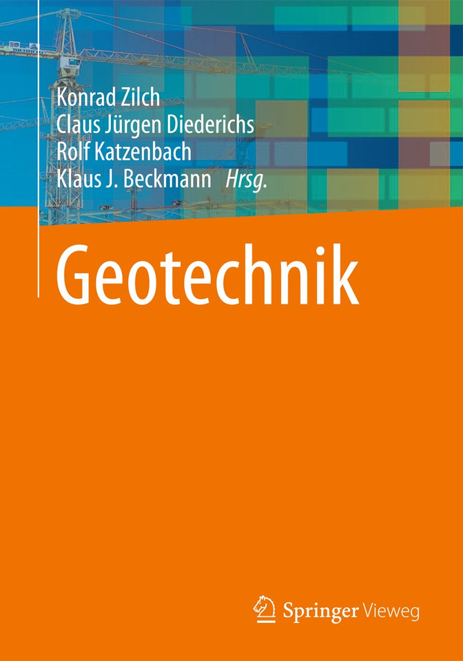 Geotechnik book cover by 