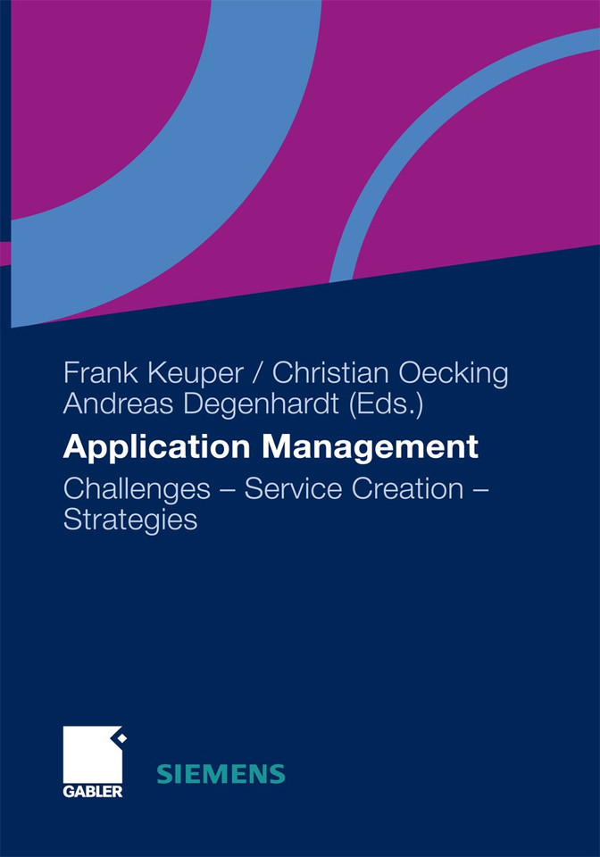 Application Management: Challenges - Service Creation - Strategies book cover by 