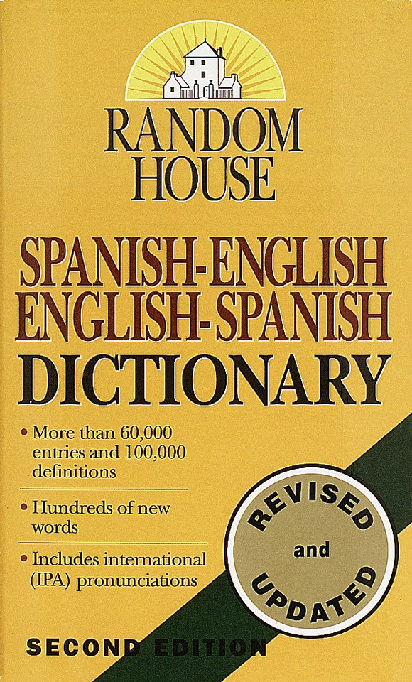 Random House Spanish-English English-Spanish Dictionary book cover by Random House