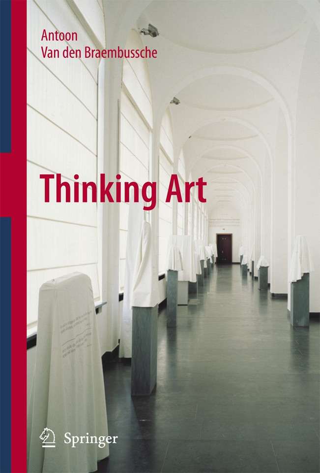 Thinking Art book cover by Antoon van den Braembussche
