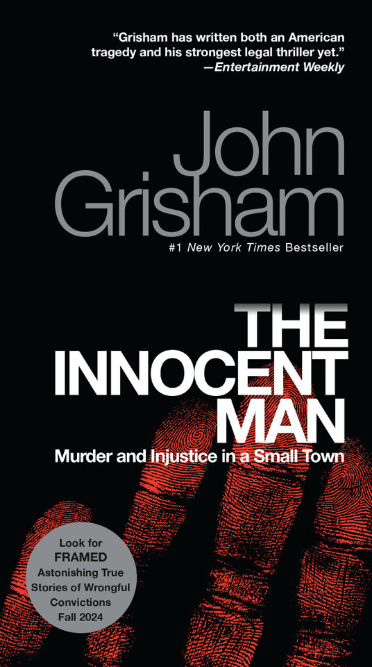 The Innocent Man: Murder and Injustice in a Small Town book cover by John Grisham