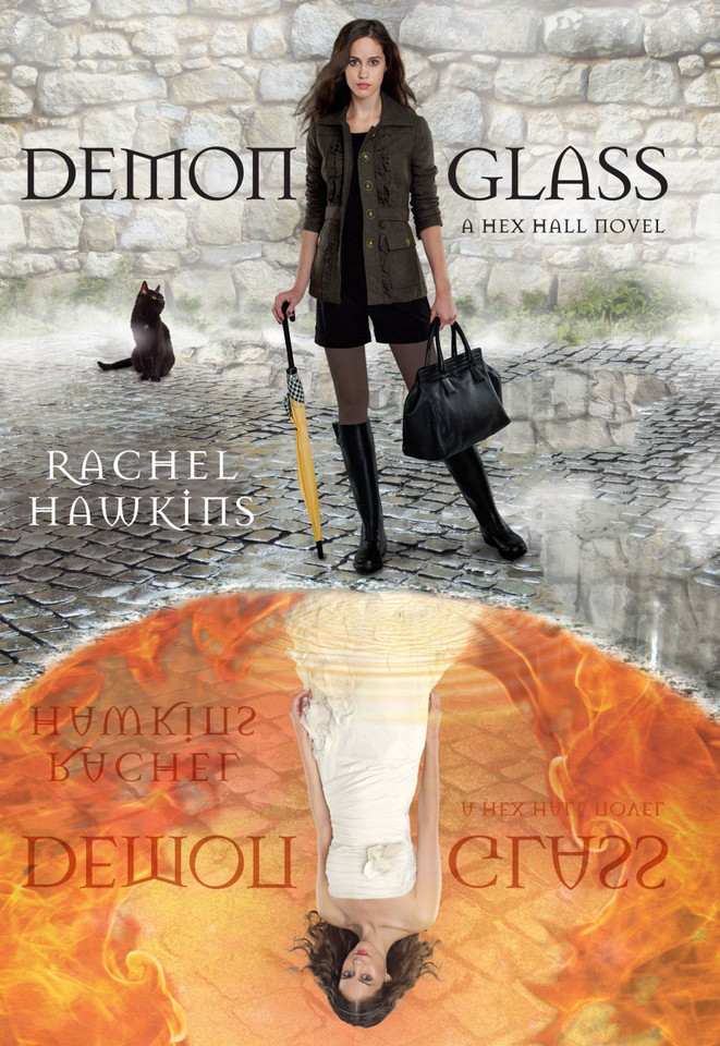 Demonglass (A Hex Hall Novel #2) book cover by Rachel Hawkins