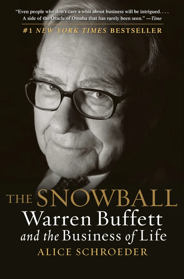 The Snowball: Warren Buffett and the Business of Life book cover by Alice Schroeder