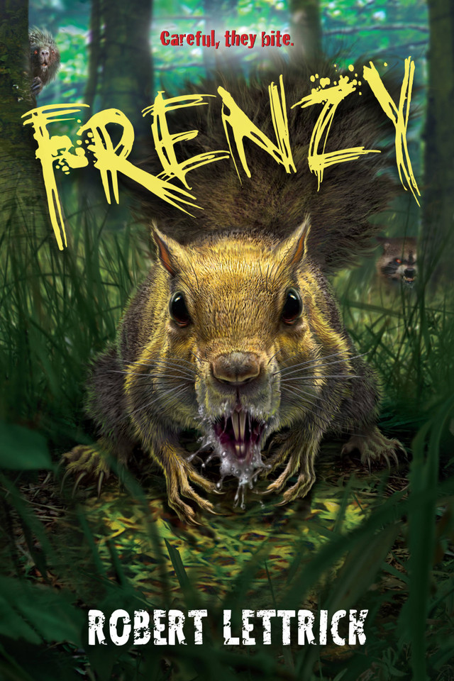 Frenzy book cover by Robert Lettrick