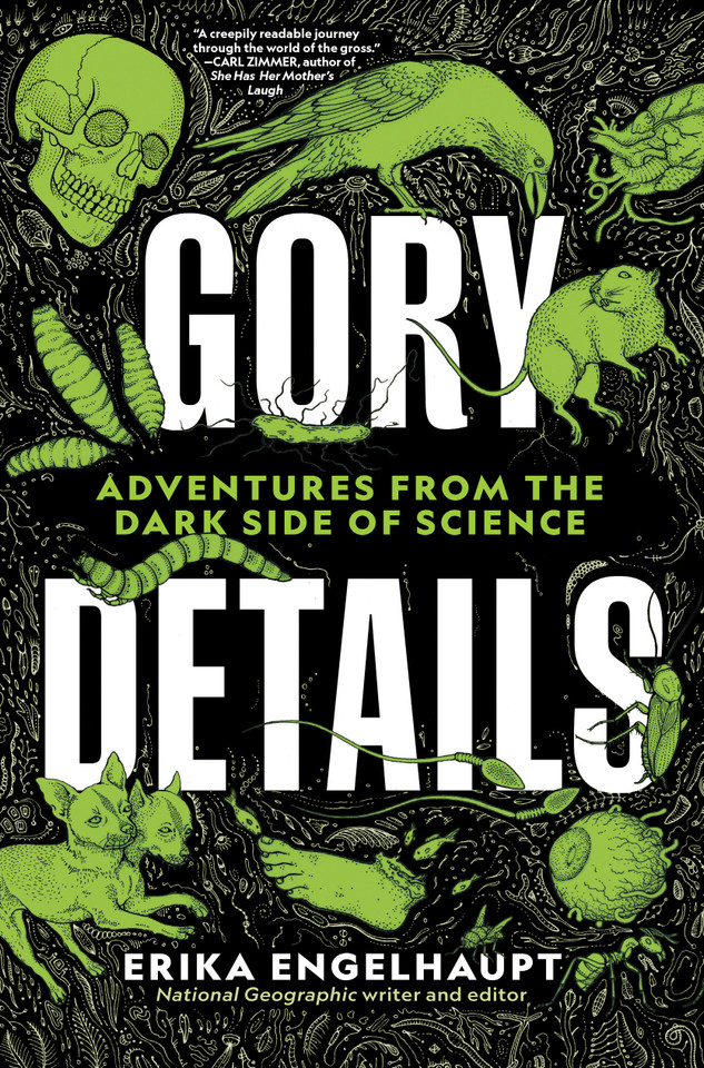 Gory Details: Adventures From the Dark Side of Science book cover by Erika Engelhaupt