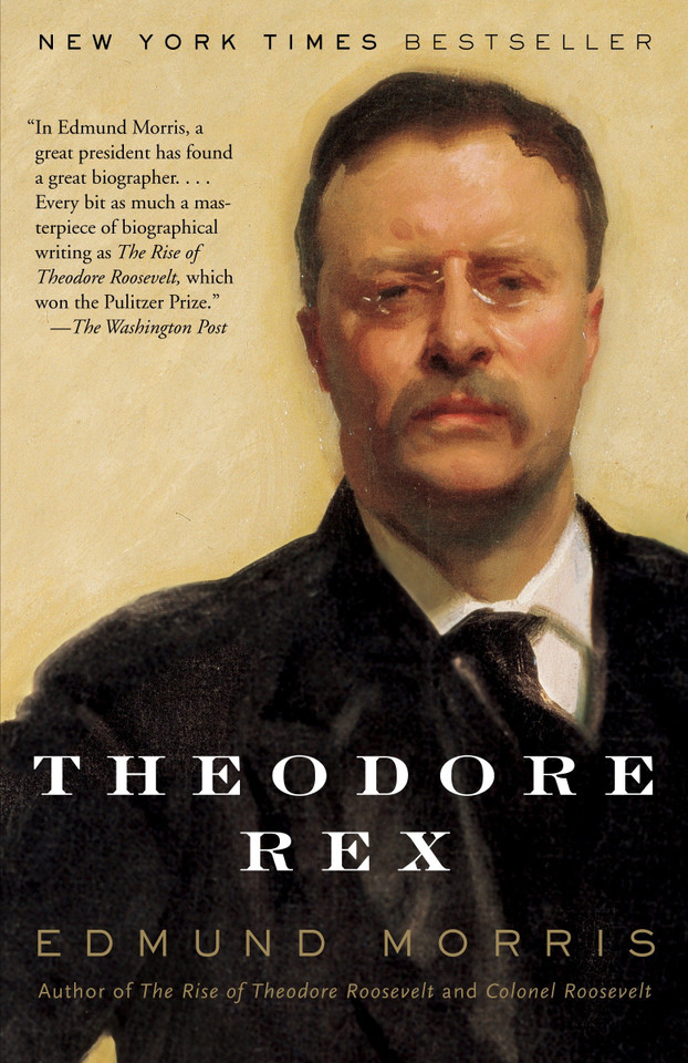 Theodore Rex book cover by Edmund Morris