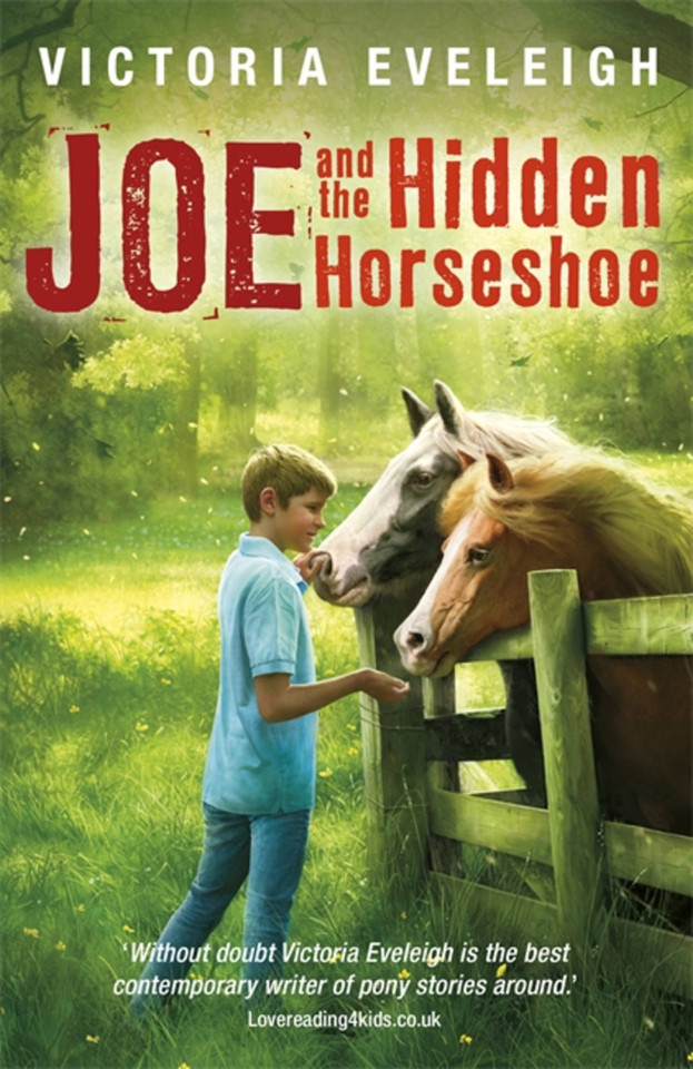 Joe And The Hidden Horseshoe: A Boy And His Horses book cover by Victoria Eveleigh