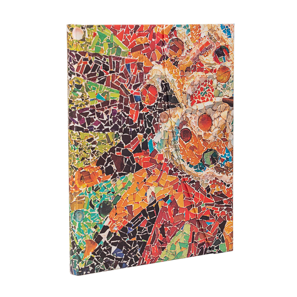 Gaudi's Sun Ultra Unlined Hardcover Journal, 144pg, 120GSM, Antoni Gaudi Collection by Paperblanks (Gaudi's Mosaics) book cover by 