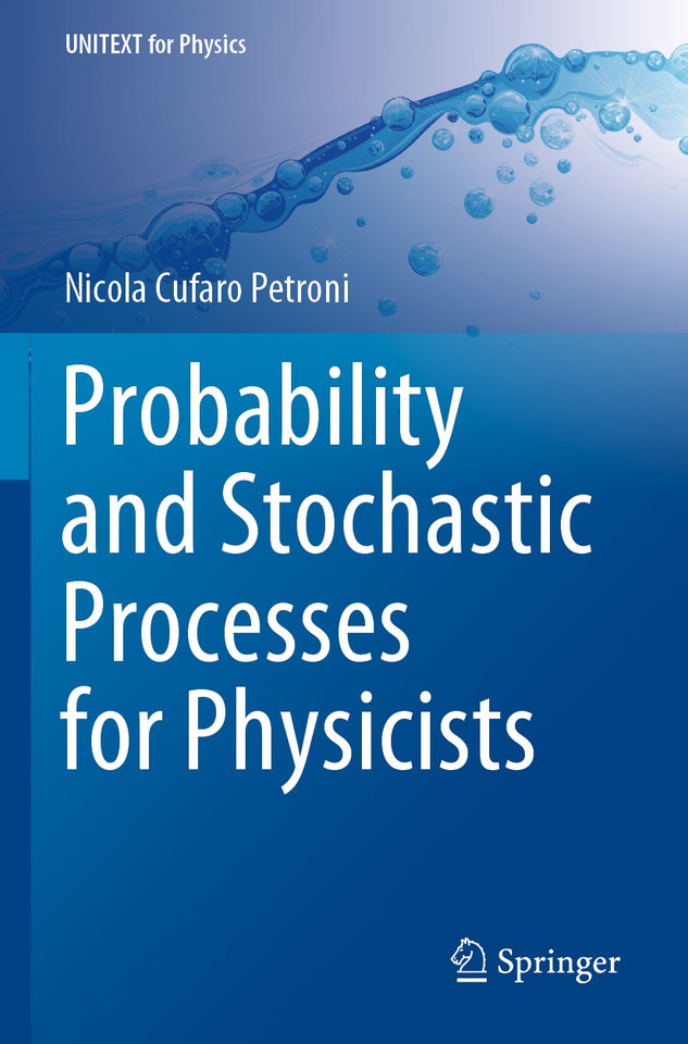 Probability and Stochastic Processes for Physicists (UNITEXT for Physics) book cover by Nicola Cufaro Petroni