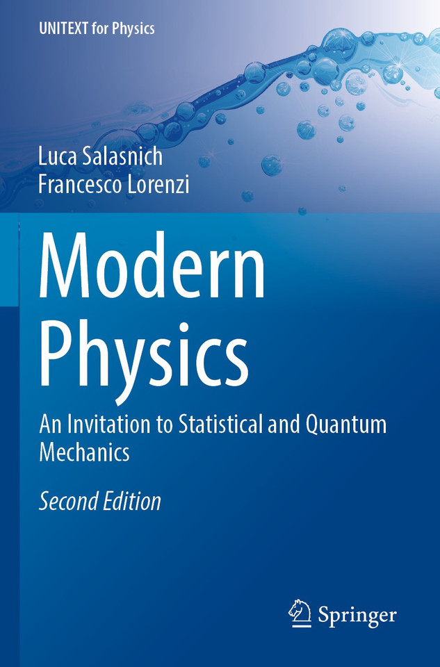Modern Physics: An Invitation to Statistical and Quantum Mechanics (UNITEXT for Physics) book cover by Luca Salasnich, Francesco Lorenzi