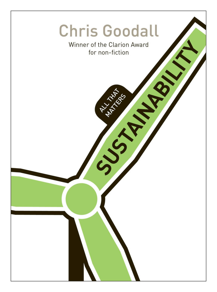 Sustainability: All That Matters book cover by Chris Goodall