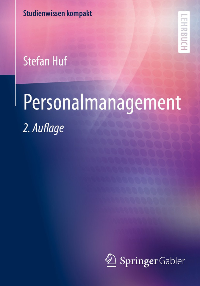 Personalmanagement (Studienwissen kompakt) book cover by Stefan Huf