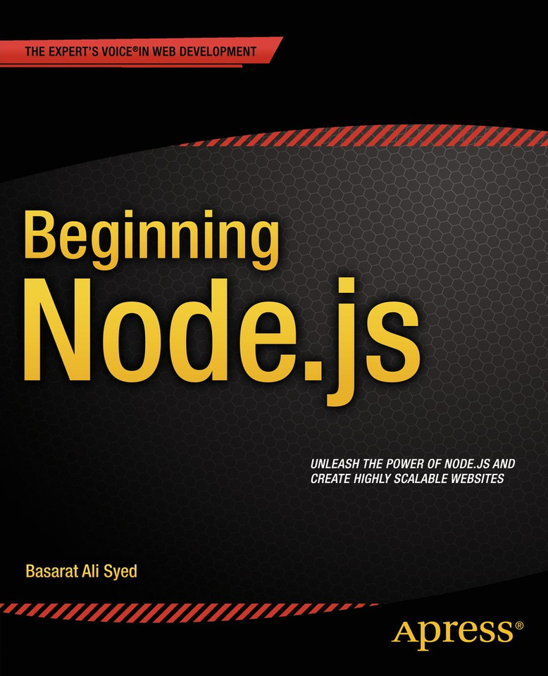 Beginning Node.js book cover by Basarat Syed