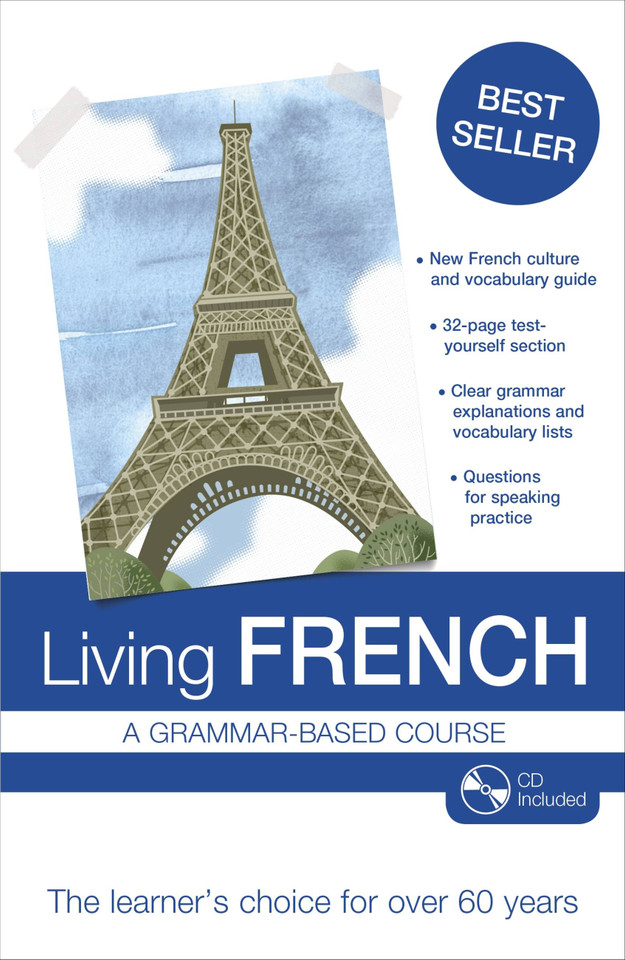 Living French: A Grammar-Based Course (Living French) book cover by T. W. Knight, Anna Stevenson