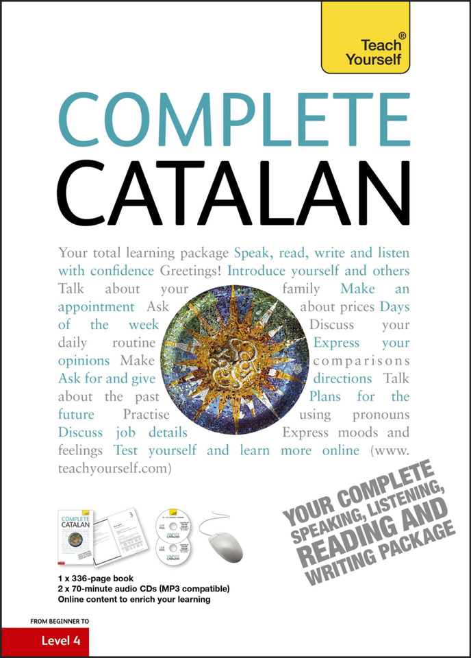 Complete Catalan Beginner to Intermediate Course: Learn to read, write, speak and understand a new language book cover by Alan Yates, Anna Poch