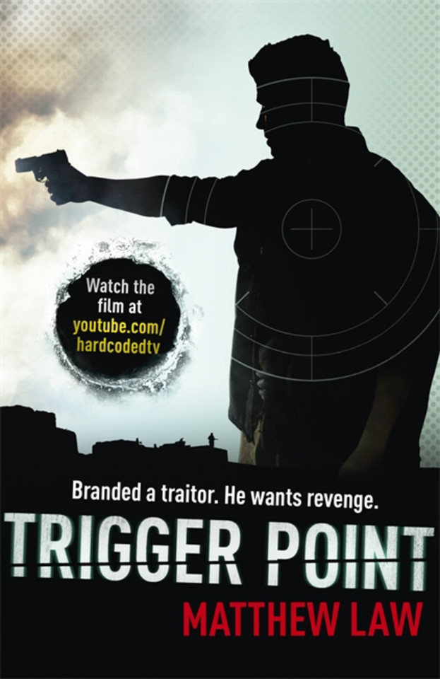 Trigger Point book cover by Matthew Law