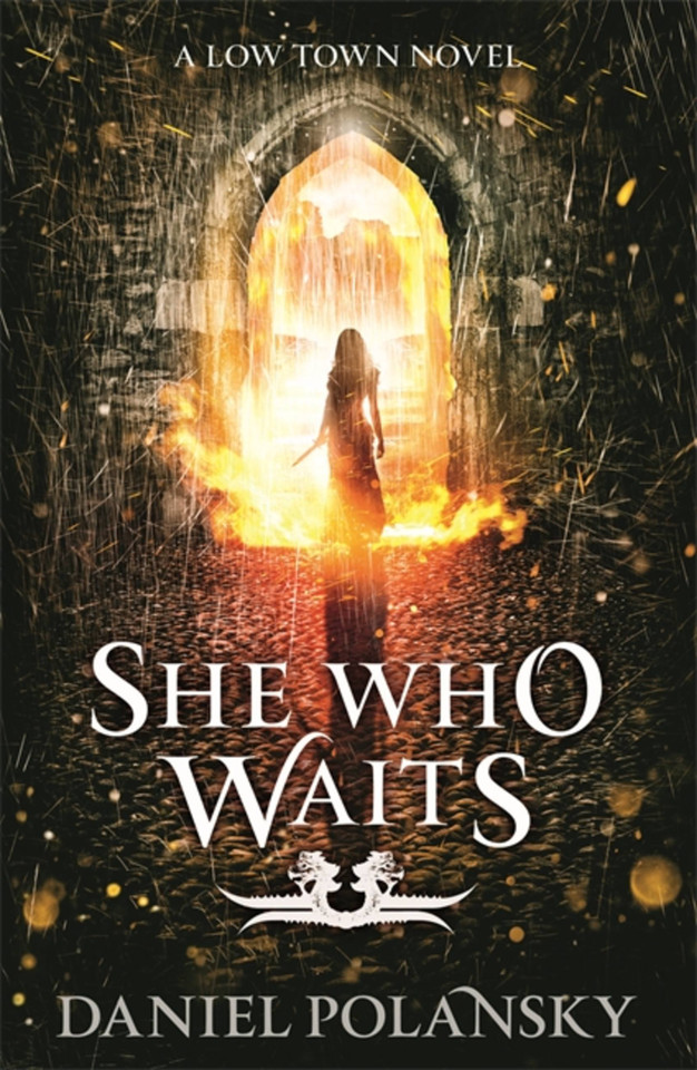 She Who Waits: Low Town 3 book cover by Daniel Polansky